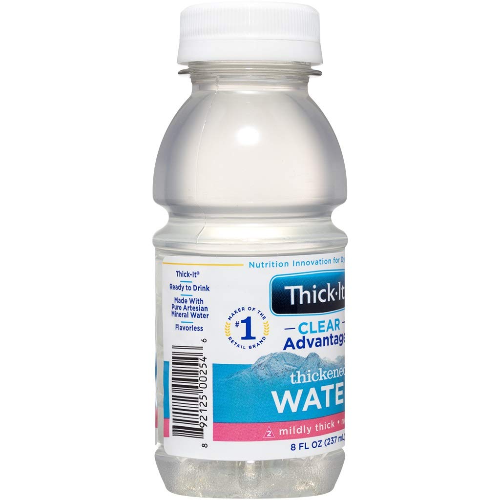 thickened water for swallowing support