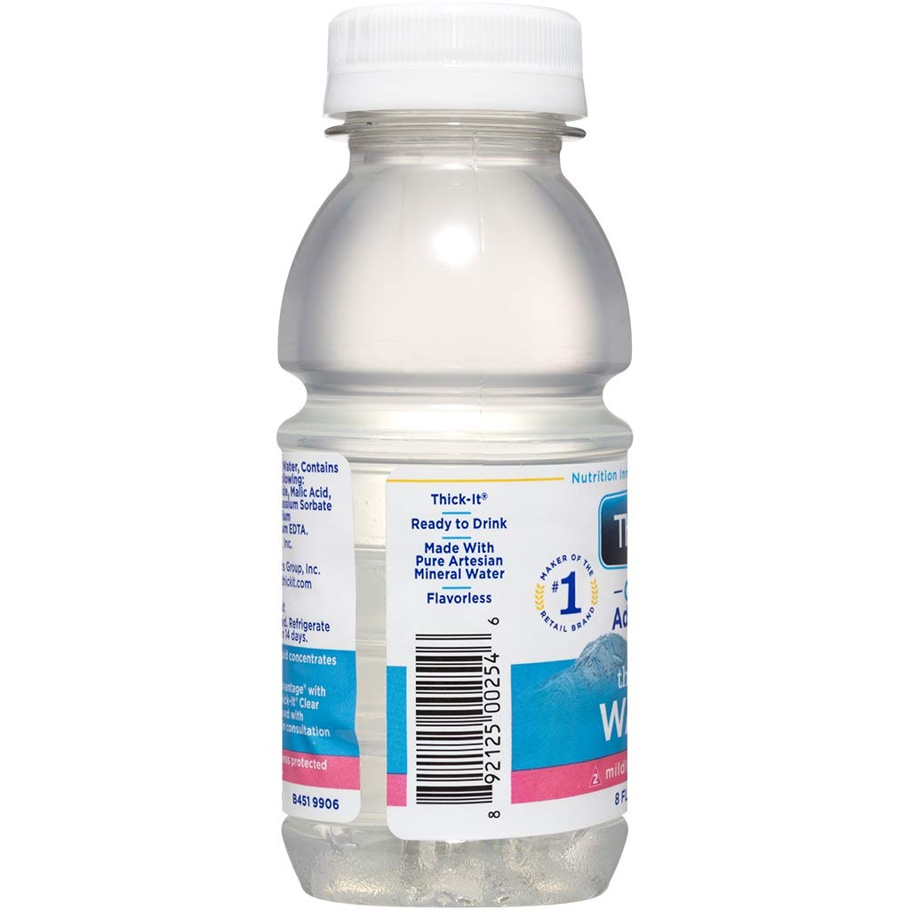 mildly thick hydration beverage