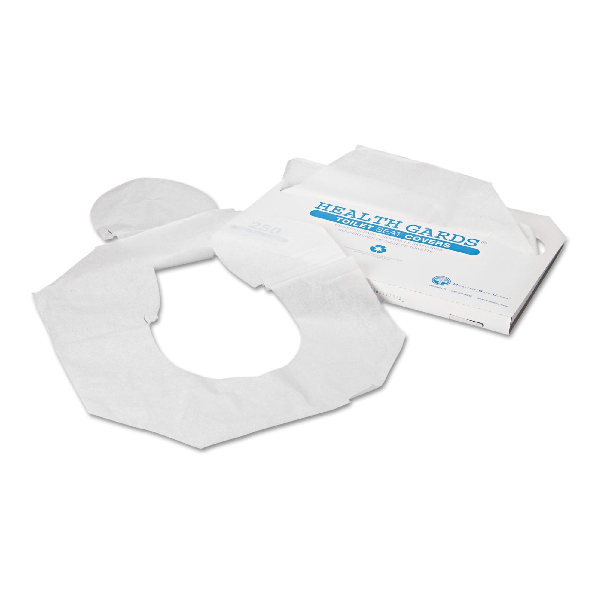 Toilet Seat Cover Health Gards Half Fold 14 1/4 X 16 3/4 Inch