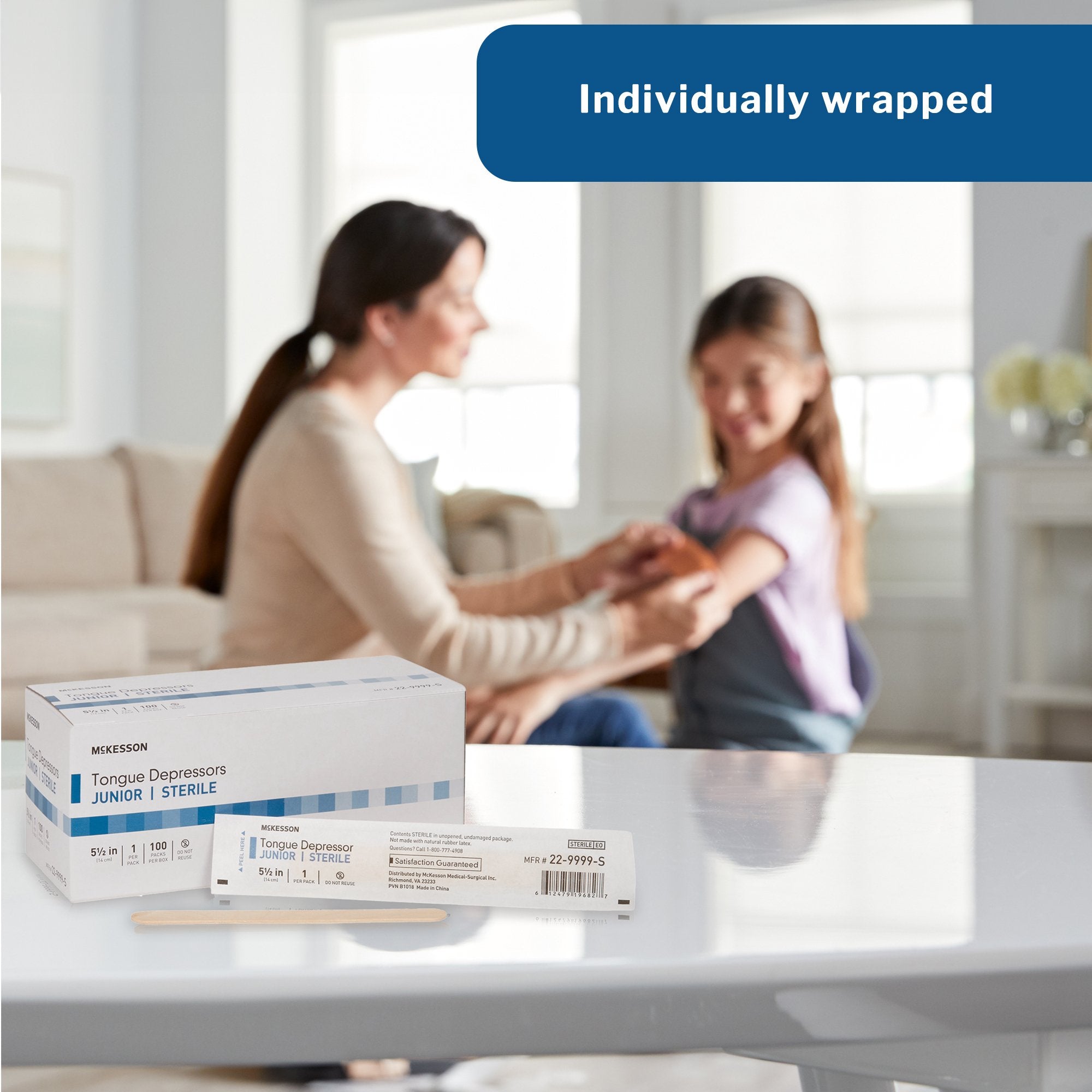 tongue depressor mckesson 5 1 2 inch length wood junior packaging type each