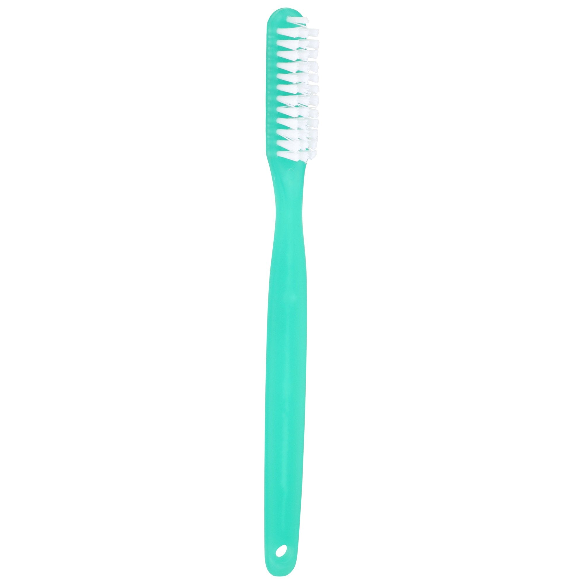 toothbrush mckesson green adult soft packaging type each