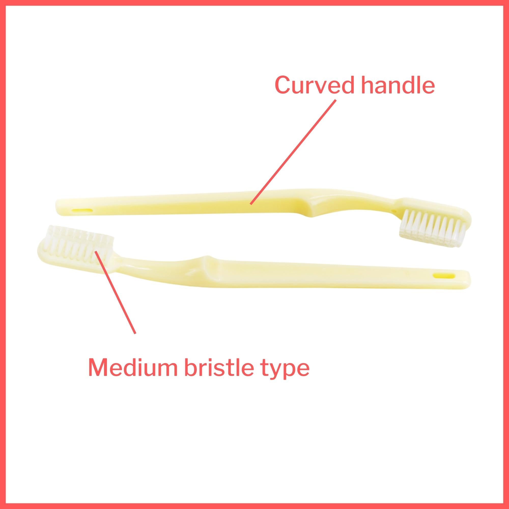 toothbrush mckesson ivory adult medium packaging type box