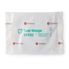 Ostomy Barrier New Image Flextend Precut, Extended Wear Adhesive Tape 44 mm Flange Green Code System Hydrocolloid 7/8 Inch Opening