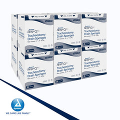 tracheostomy drain sponges non woven