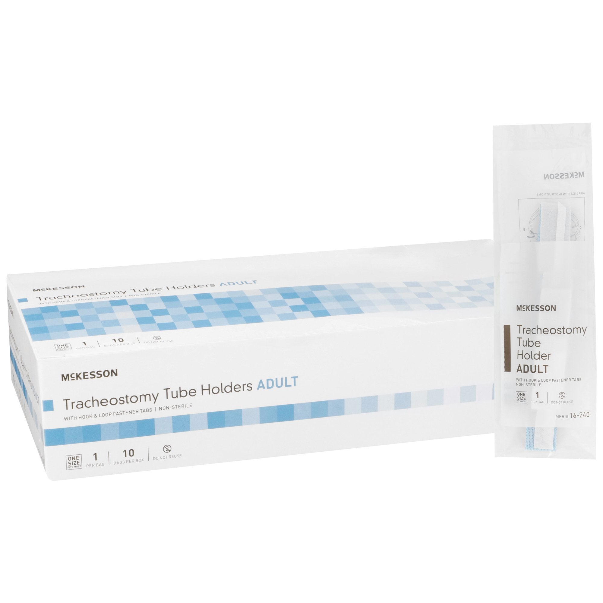 Tracheostomy Tube Holder McKesson Adult