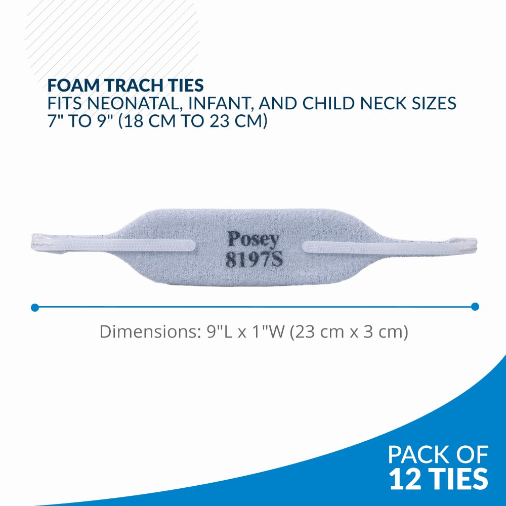 tracheostomy tube holder posey 23 1 2 x 1 inch adult packaging type box