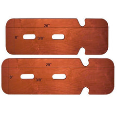transfer board 26 x8 premium heavy duty 2 holes notches