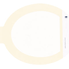 Transparent Film Dressing 3M Tegaderm HP 4 X 4 1/2 Inch Frame Style Delivery Oval Sterile