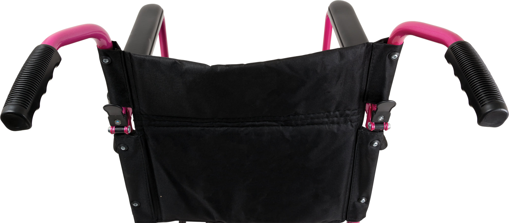 ProBasics Transport Chair Wheelchair with Full Arms and Elevating Leg rest ,Composite 8" Wheels ,300 lbs Weight Capacity ,TCA1916PK