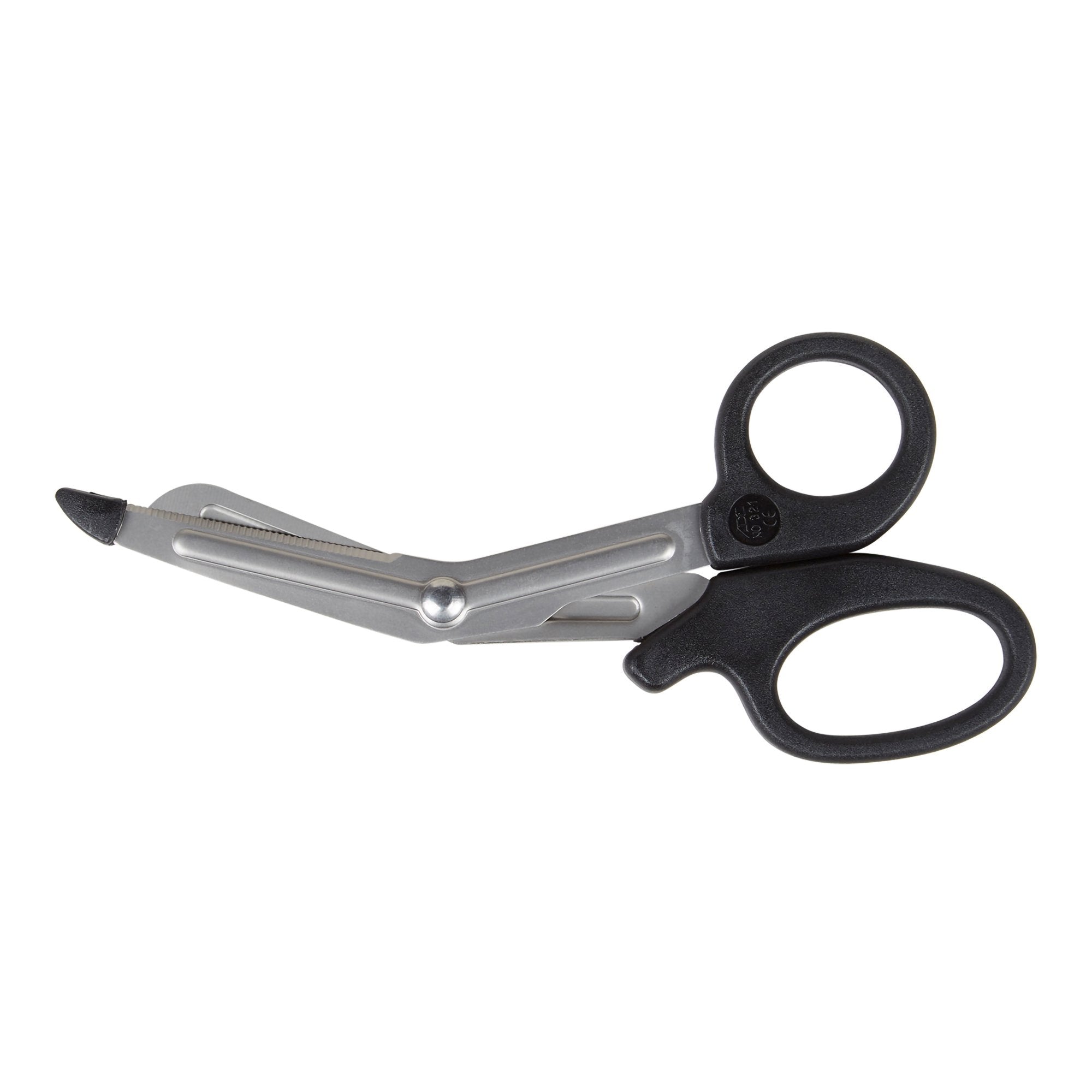 Trauma Shears McKesson Medicut Black 5 1/2 Inch Length Medical Grade Stainless Steel Finger Ring Handle Blunt Tip / Blunt Tip