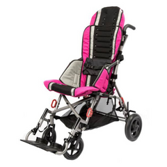 Drive Medical Trotter Mobility Punch Buggy Pink Wheelchair with Elevating Leg Rests ,8" Front 10" rear Wheels ,170 lbs Weight Capacity ,TR1600PP