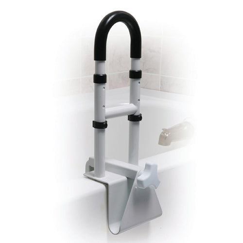 Tub Rail Clamp on Retail Pack White All Care Store