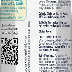 tube feeding formula nutren 1 5 unflavored liquid 250 ml carton packaging type case