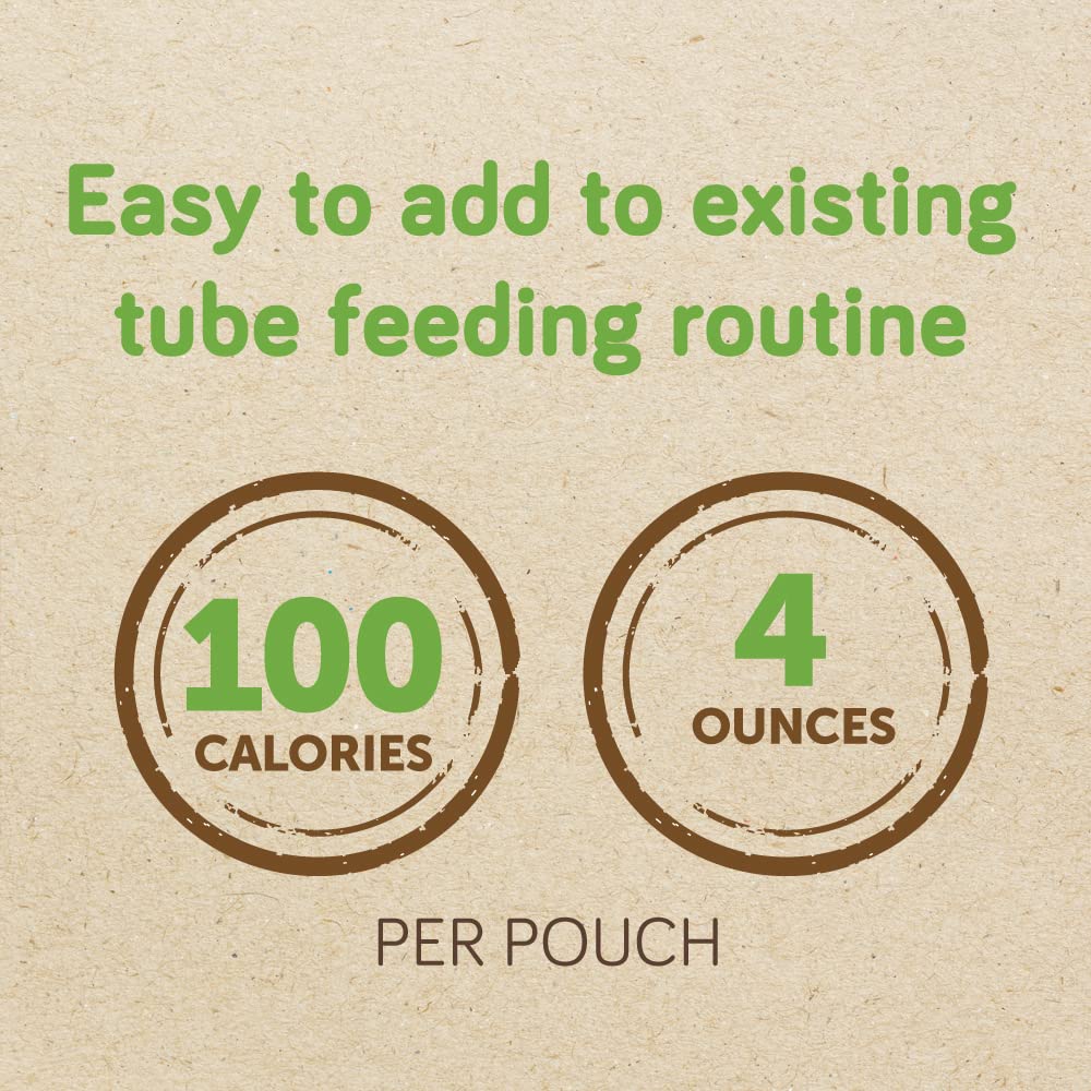 tube feeding formula real food blends mini prunes pears pumpkin flavor liquid 4 oz pouch
