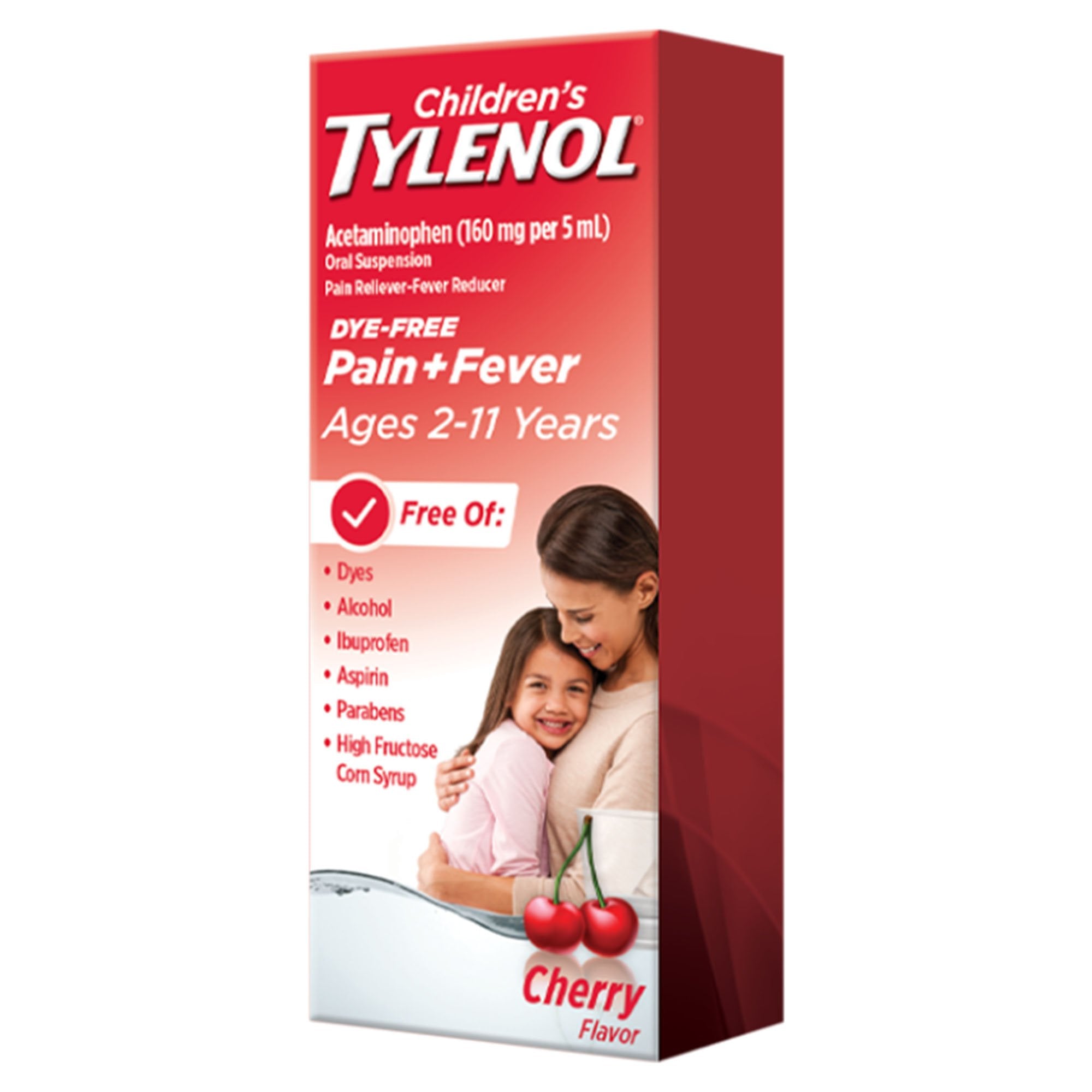 tylenol childrens pain fever oral suspension cherry flavor 0 childrens pain relief mk686945ea