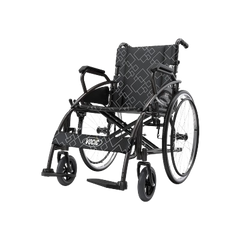 U31 lightweight manual wheelchair front view on white background