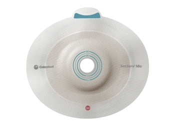 Ostomy Barrier SenSura Mio Flex Precut, Standard Wear Elastic Adhesive 50 mm Flange Red Code System 25 mm Opening