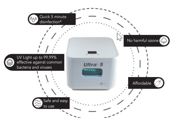 ultra 5 uvc disinfector