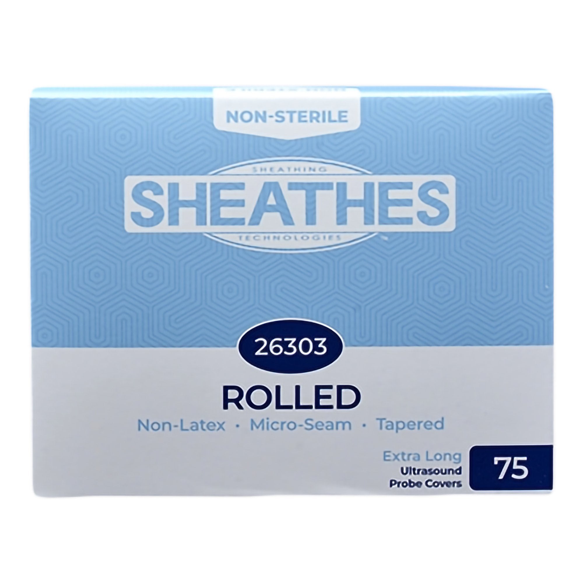 Ultrasound Probe Cover Sheathes 7/8 Inch tapered to 2 9/10 X 11 4/5 Inch Non Latex NonSterile Tapered