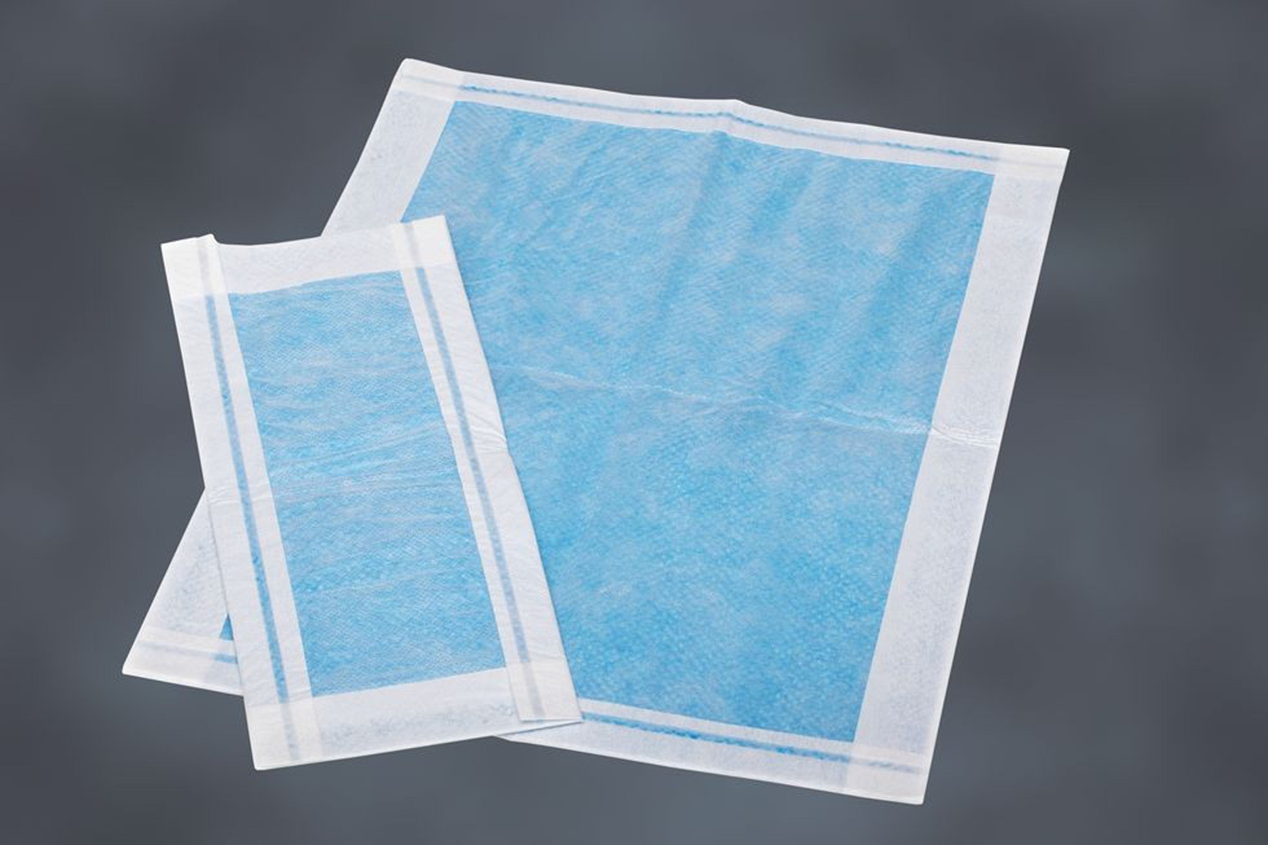Procedure Underpad HK Super Absorbent 12 W X 31 L Inch Blue / White NonSterile