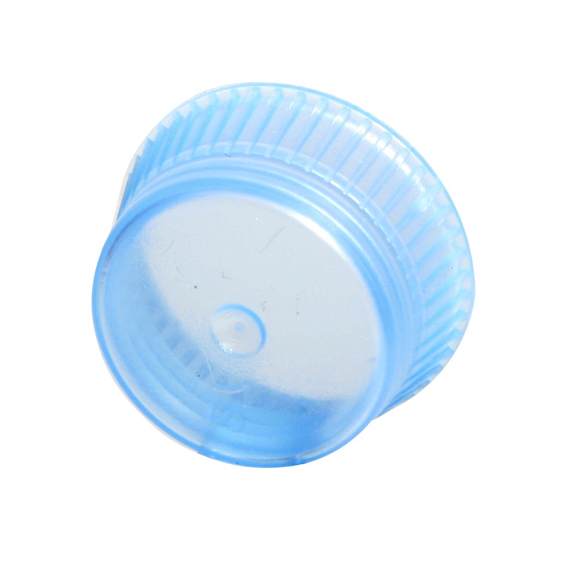 Uni Flex Safety Cap Tube Closure Flexible Plastic Over Locking Blue 13 mm For 13 mm Culture Tubes NonSterile