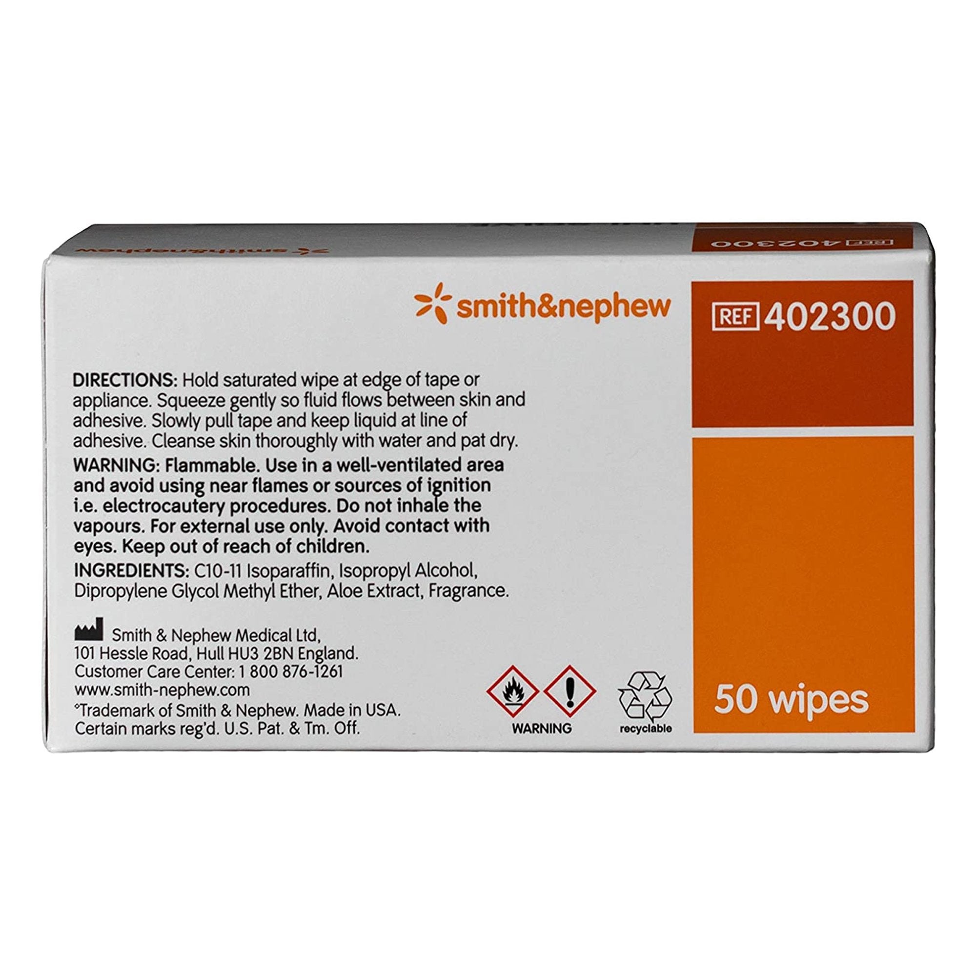 uni solve adhesive remover 2 x 2 inch wipe unisolve adhesive remover mk96852bx