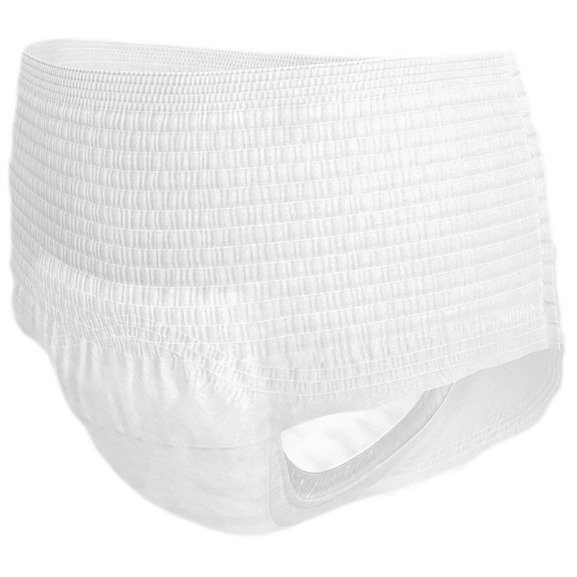 unisex adult absorbent underwear tena classic pull on with tear away seams large disposable moderate absorbency packaging type case