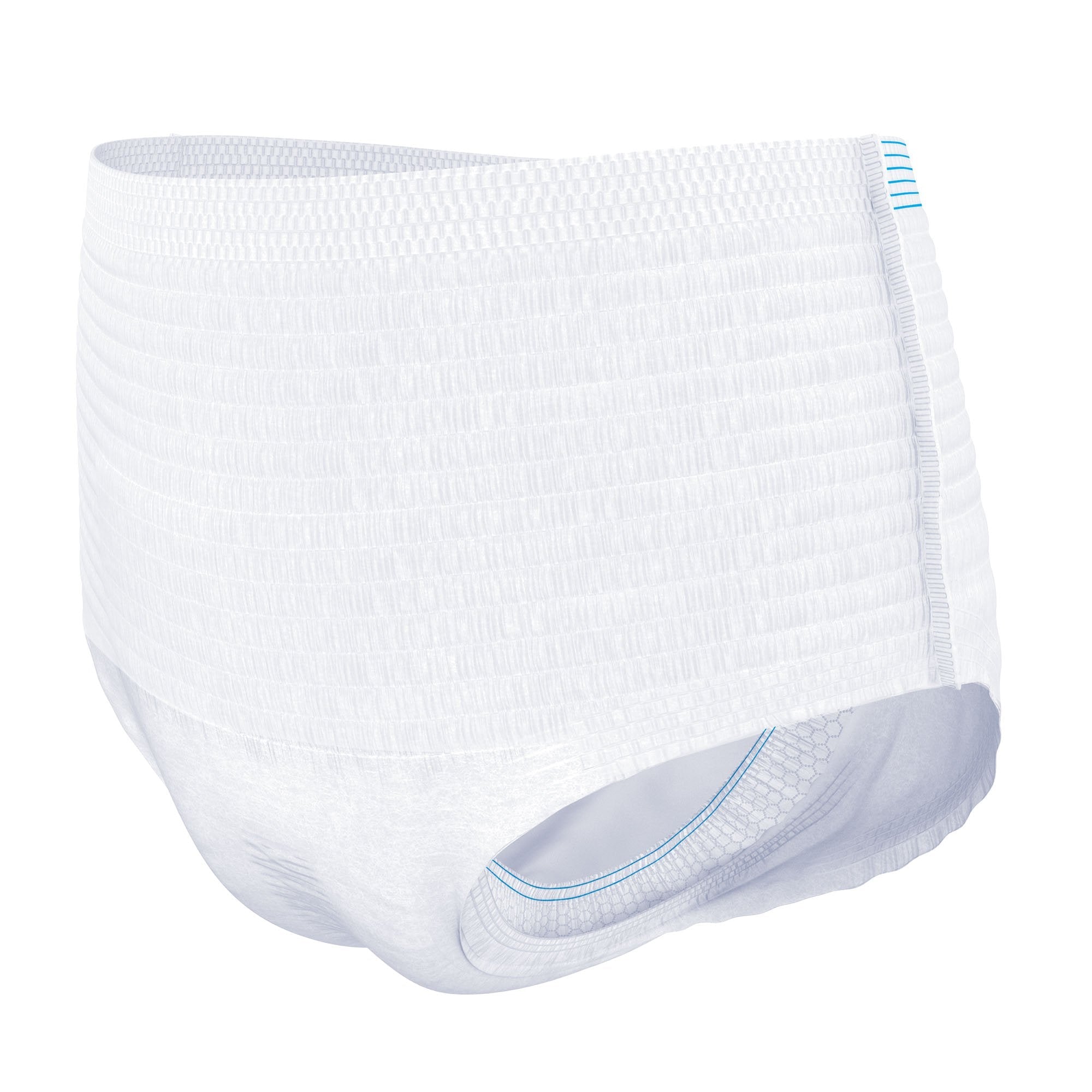 unisex adult absorbent underwear tena proskin extra pull on with tear away seams medium disposable moderate absorbency packaging type case