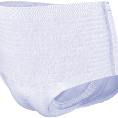 unisex adult absorbent underwear tena proskin overnight super pull on with tear away seams large disposable heavy absorbency packaging type case