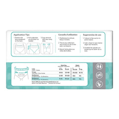 unisex adult absorbent underwear tranquility essential pull on with tear away seams 3x large disposable heavy absorbency packaging type case