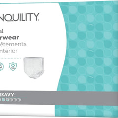 unisex adult absorbent underwear tranquility essential pull on with tear away seams small disposable heavy absorbency packaging type case