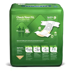 unisex adult incontinence brief fitright plus x large disposable moderate absorbency packaging type case