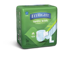 unisex adult incontinence brief fitright plus x large disposable moderate absorbency packaging type case