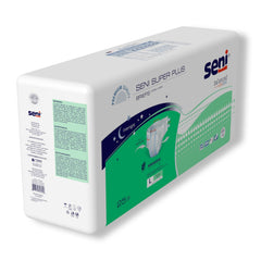 unisex adult incontinence brief seni super plus large disposable heavy absorbency packaging type case