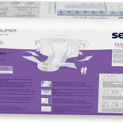 unisex adult incontinence brief seni super small disposable heavy absorbency packaging type case