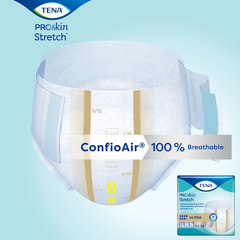 unisex adult incontinence brief tena proskin stretch ultra large x large disposable heavy absorbency packaging type case