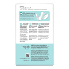 unisex adult incontinence brief tranquility essential small disposable heavy absorbency packaging type case
