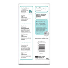 unisex adult incontinence brief tranquility essential small disposable heavy absorbency packaging type case