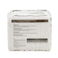 unisex adult incontinence brief wings extra quilted medium disposable moderate absorbency packaging type case