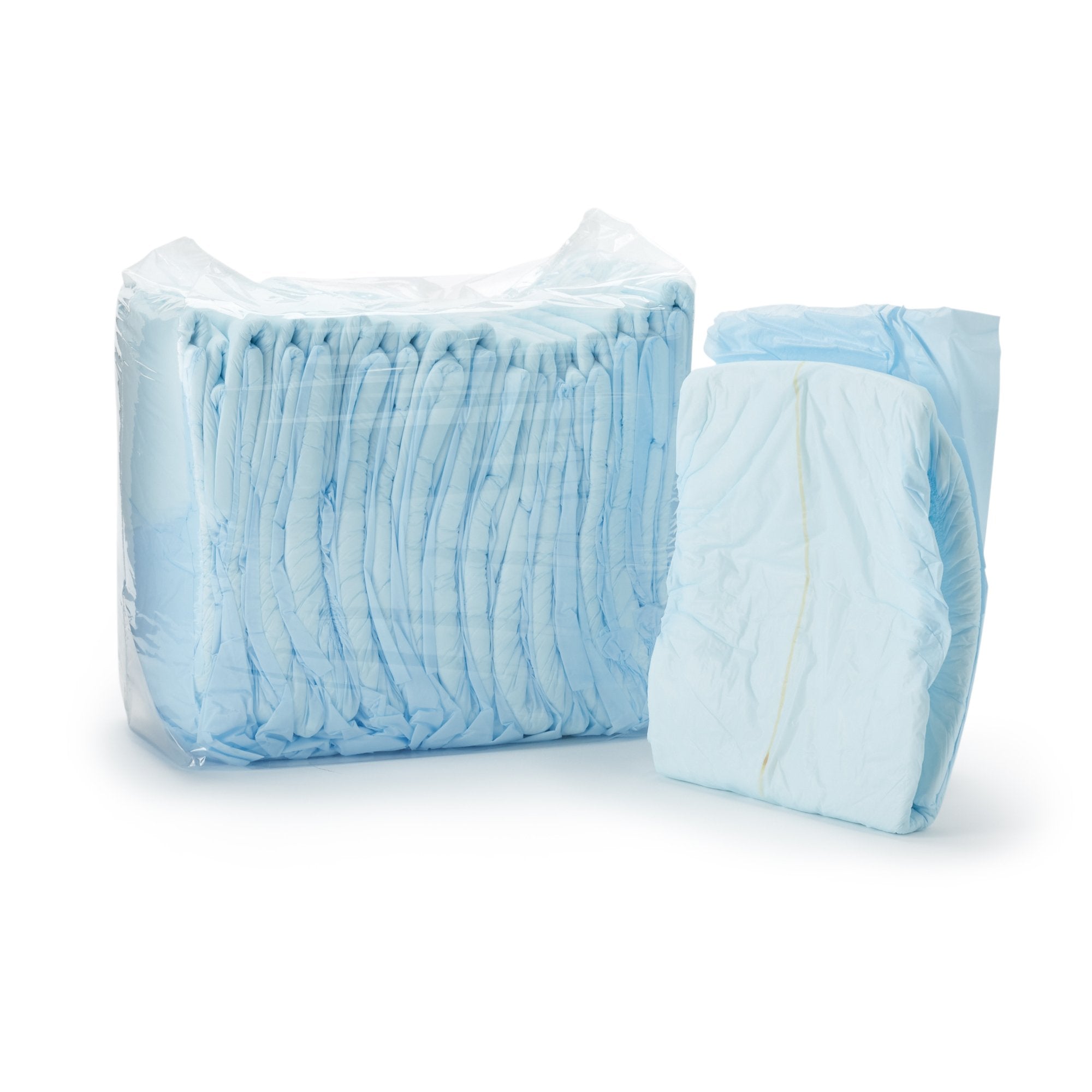 Unisex Adult Incontinence Brief Wings Plus Large Disposable Heavy Absorbency