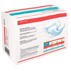 unisex adult incontinence brief wings plus quilted large disposable heavy absorbency packaging type case