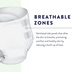 unisex youth incontinence brief prevail daily briefs x small disposable heavy absorbency packaging type case