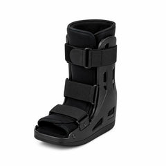 McKesson Air Walker Boot – Black Pneumatic Short Low-Top, Adult Large, Latex-Free | HCPCS L4360