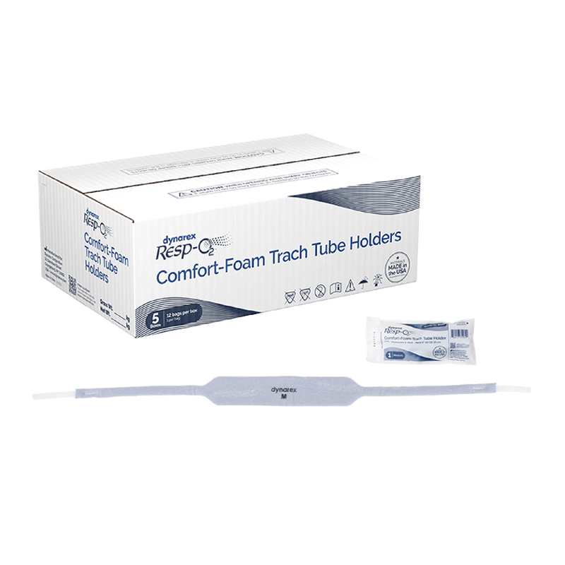 comfort foam trach tube holders