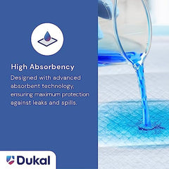 disposable underpad dukal cellulose light absorbency