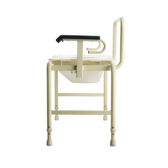 bariatric hd drop arm commode 30