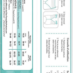 unisex adult absorbent underwear tranquility essential pull on with tear away seams large disposable moderate absorbency packaging type case
