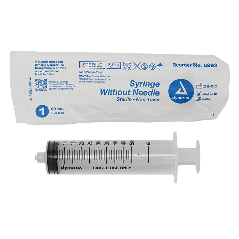 dynarex syringes without needle