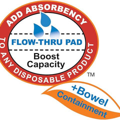 booster pad tranquility top liner contour 13 1 2 x 21 1 2 inch heavy absorbency super absorbent core one size fits most packaging type case