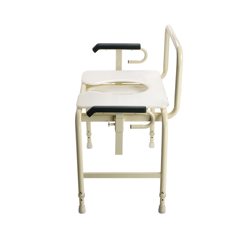 bariatric hd drop arm commode 30